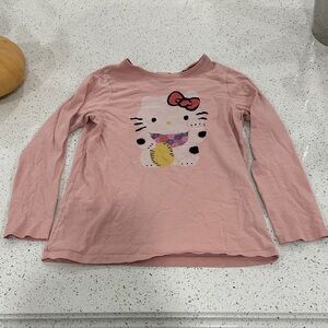 Tea Collection x Hello Kitty Pink Long Sleeve Tee